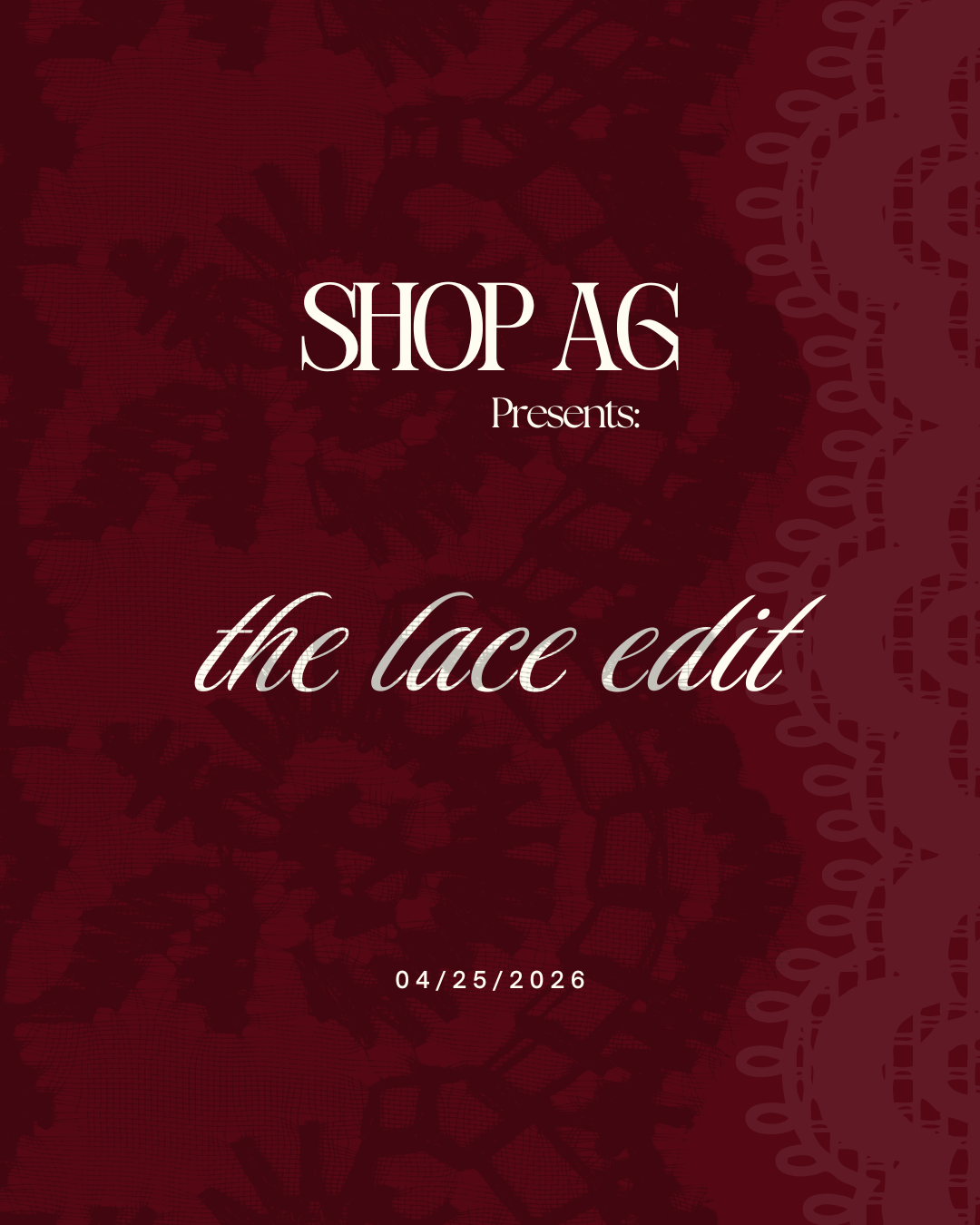 The Lace Edit