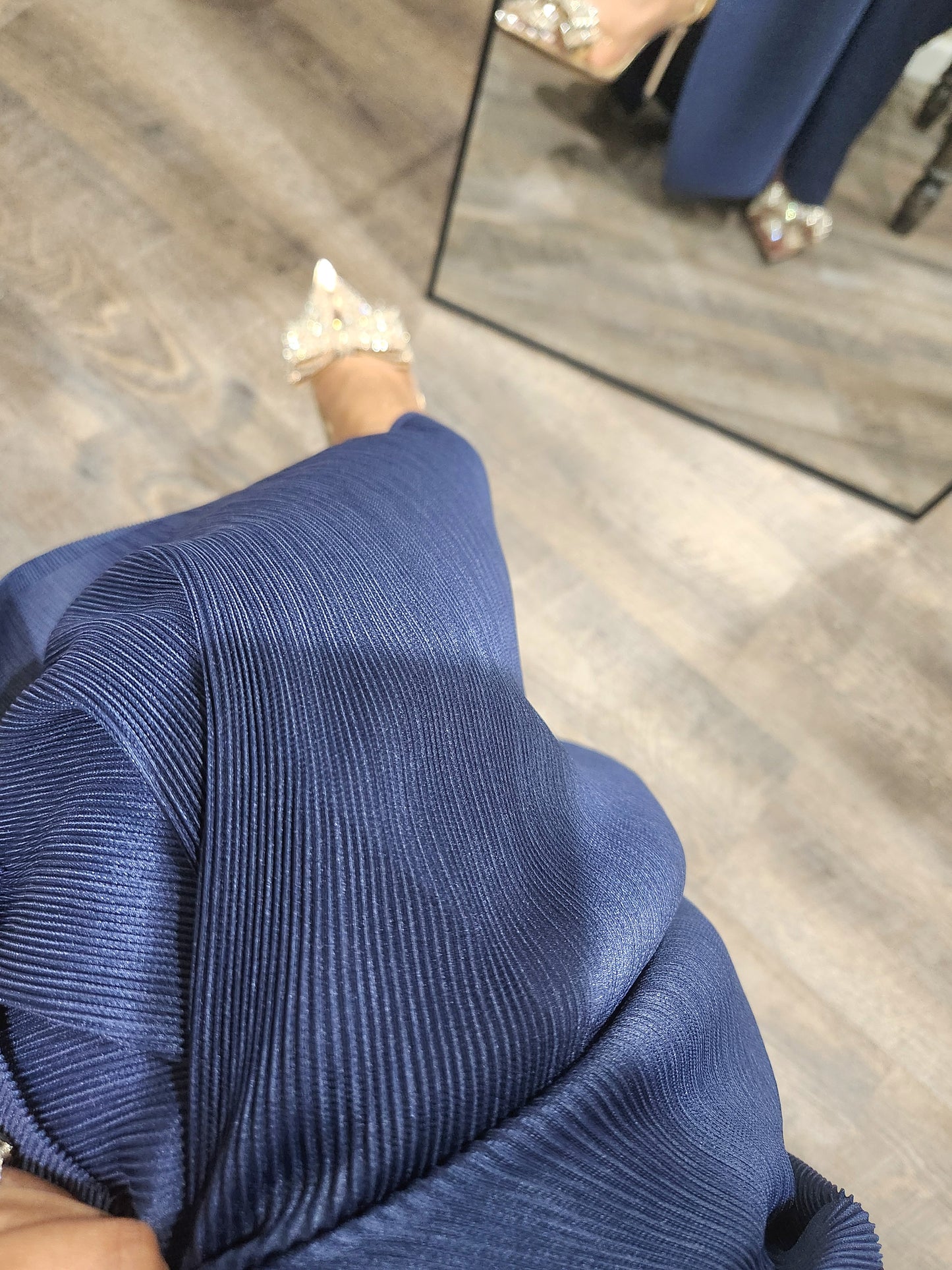The Everyday Essential Pleat - Navy