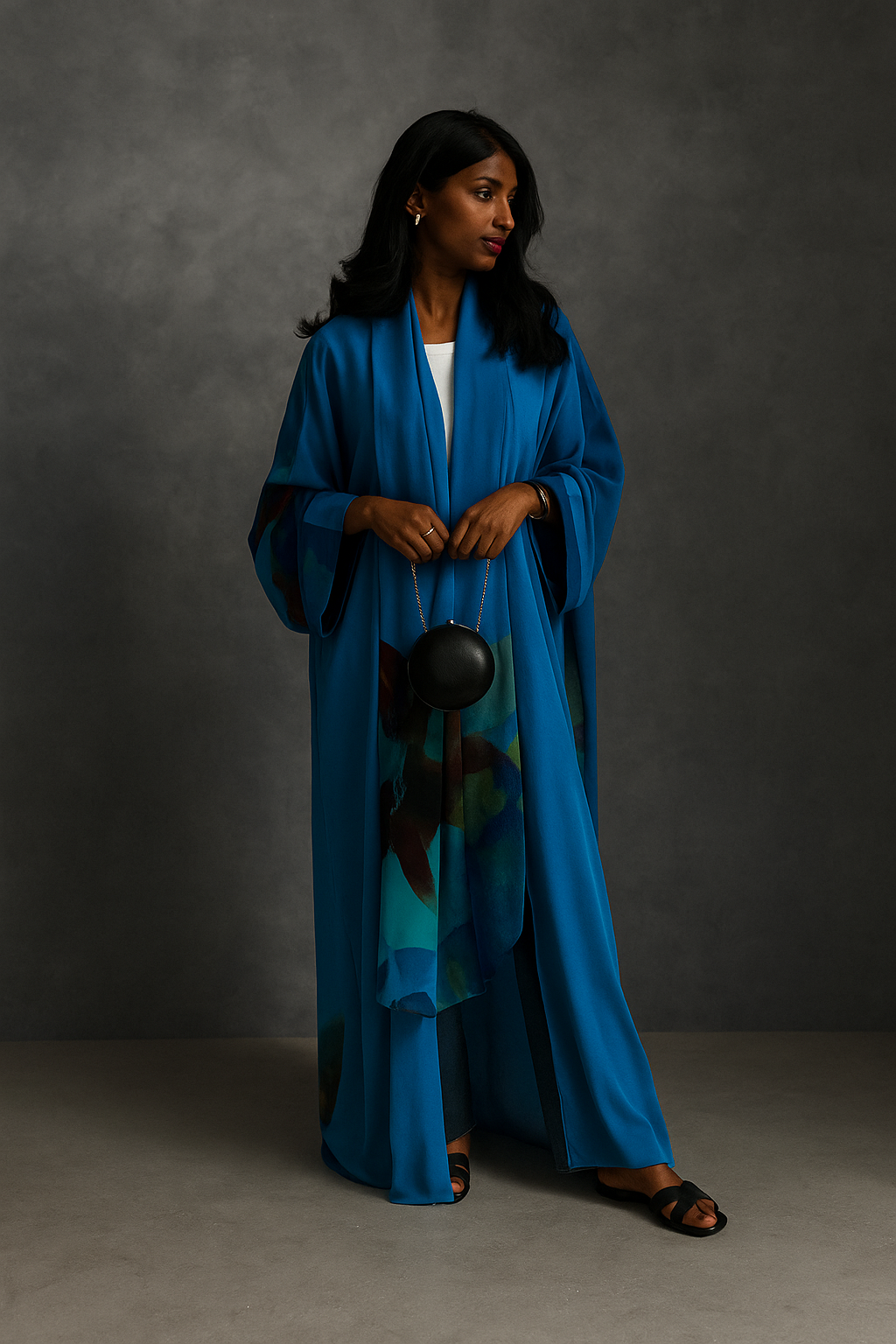 The Blue Dahlia Abaya