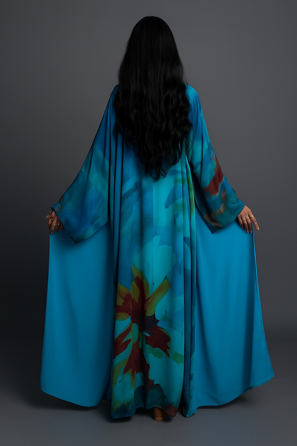 The Blue Dahlia Abaya
