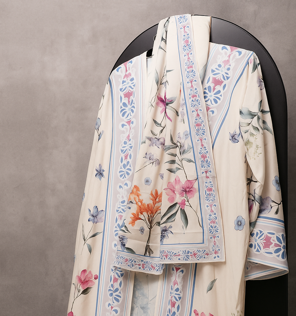 The Pastel Petal Kimono