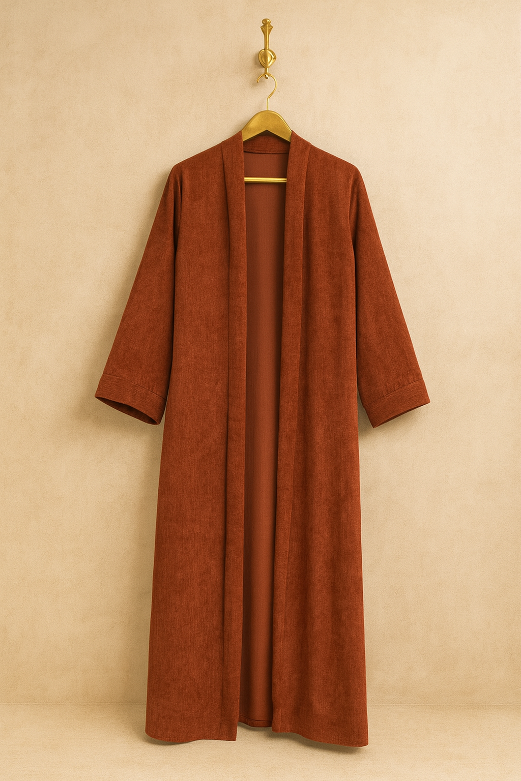 The Corduroy Coat - Burnt Orange