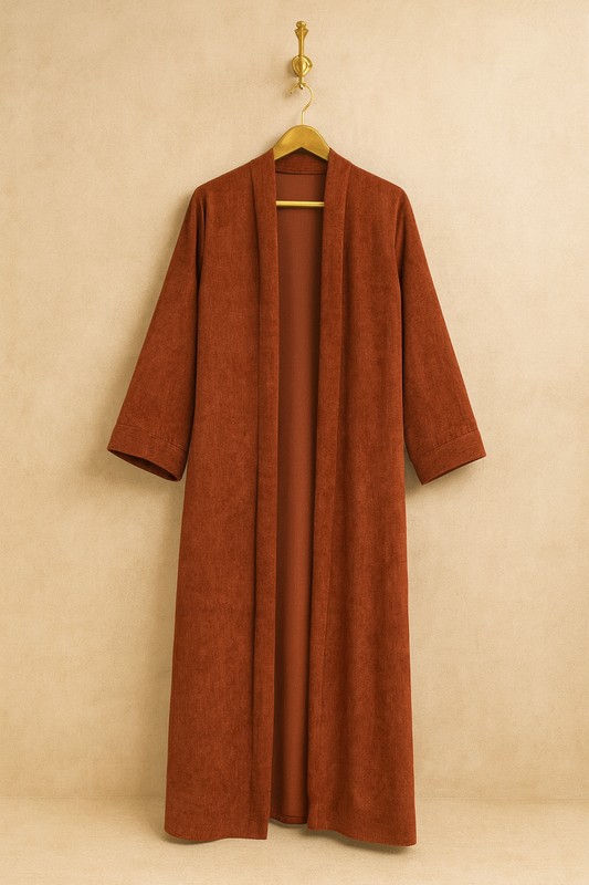 The Corduroy Coat - Burnt Orange