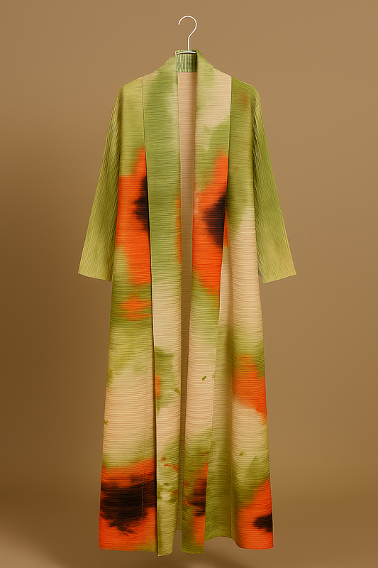 The Citrus Bloom Abaya
