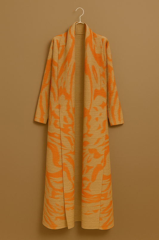 The Ember Sands Abaya